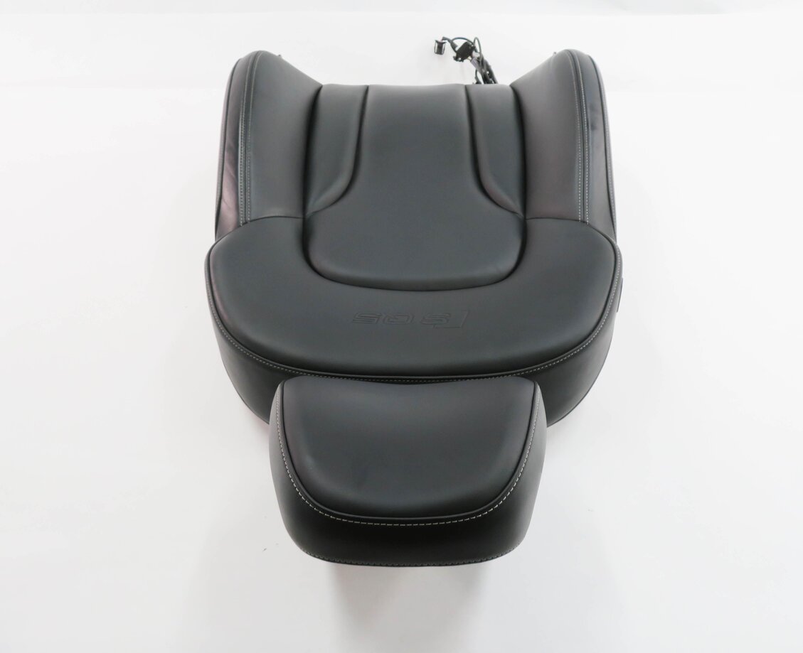 Thumbnail 6: 2015 AUDI SQ5 (B8 8R) PASSENGER - UPPER TOP HEATED SEAT CUSHION (BLACK LEATHER)