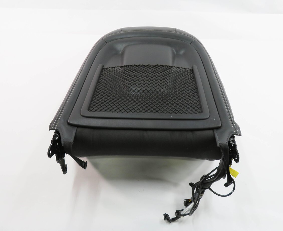 Thumbnail 7: 2015 AUDI SQ5 (B8 8R) PASSENGER - UPPER TOP HEATED SEAT CUSHION (BLACK LEATHER)