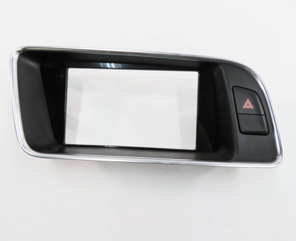 Thumbnail 2: 2015 AUDI SQ5 (B8 8R) GPS NAV NAVIGATION SCREEN TRIM PIECE w/ HAZARD SWITCH