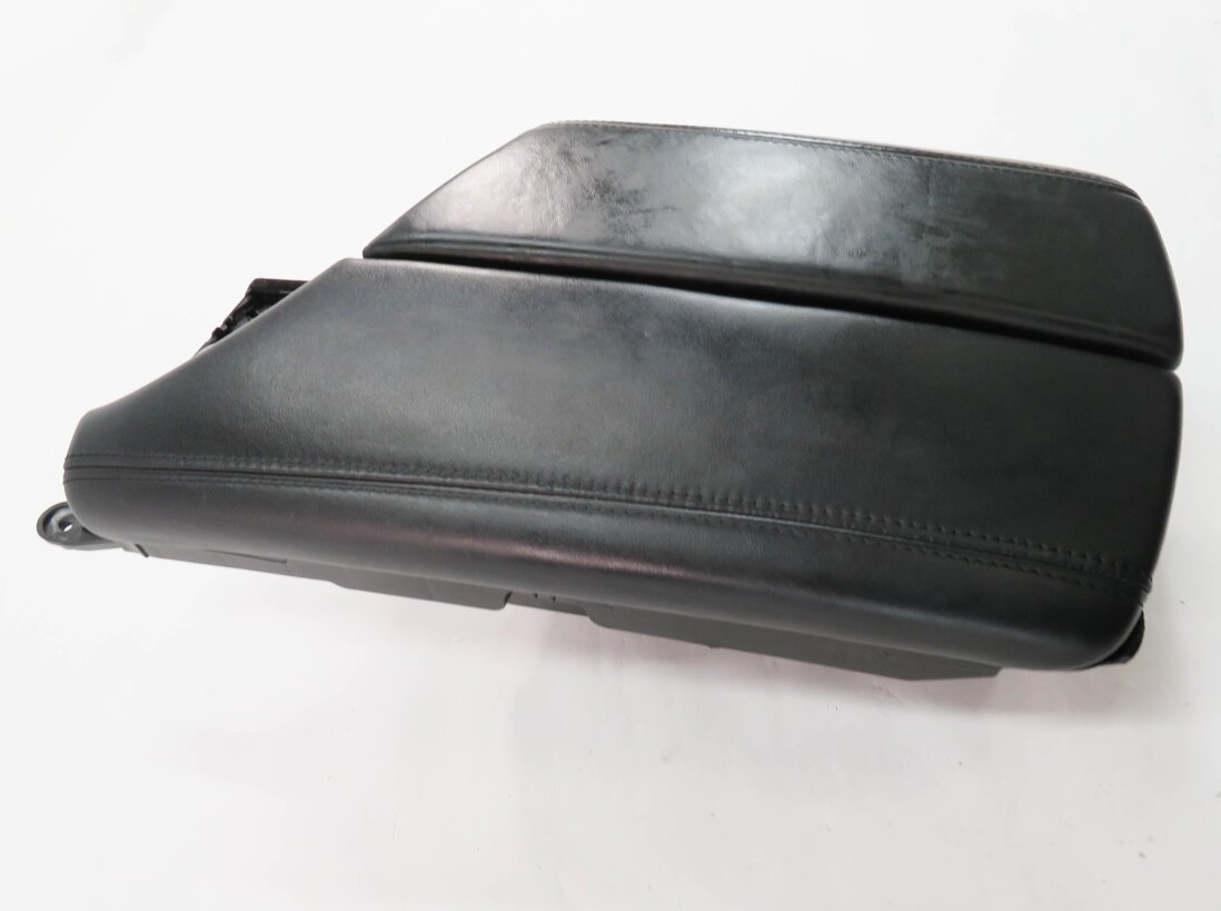 Thumbnail 4: 2012-2016 BMW 528i 535i 550i (F10) FRONT CENTER CONSOLE ARM REST LID (BLACK)