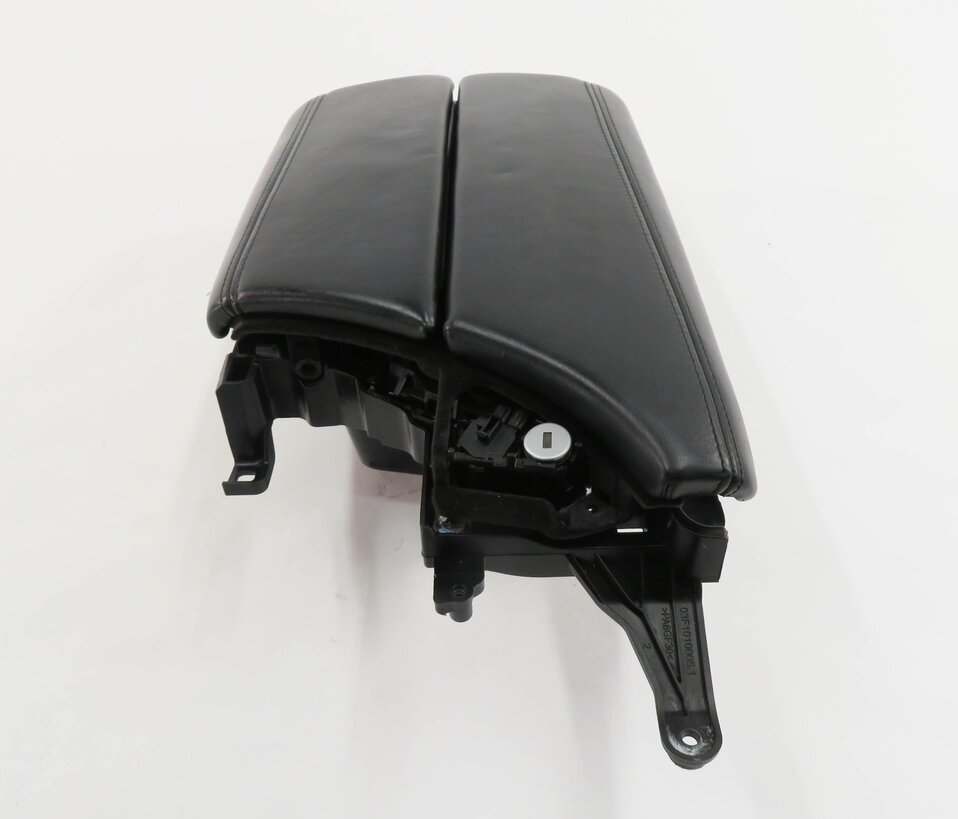 Thumbnail 6: 2012-2016 BMW 528i 535i 550i (F10) FRONT CENTER CONSOLE ARM REST LID (BLACK)
