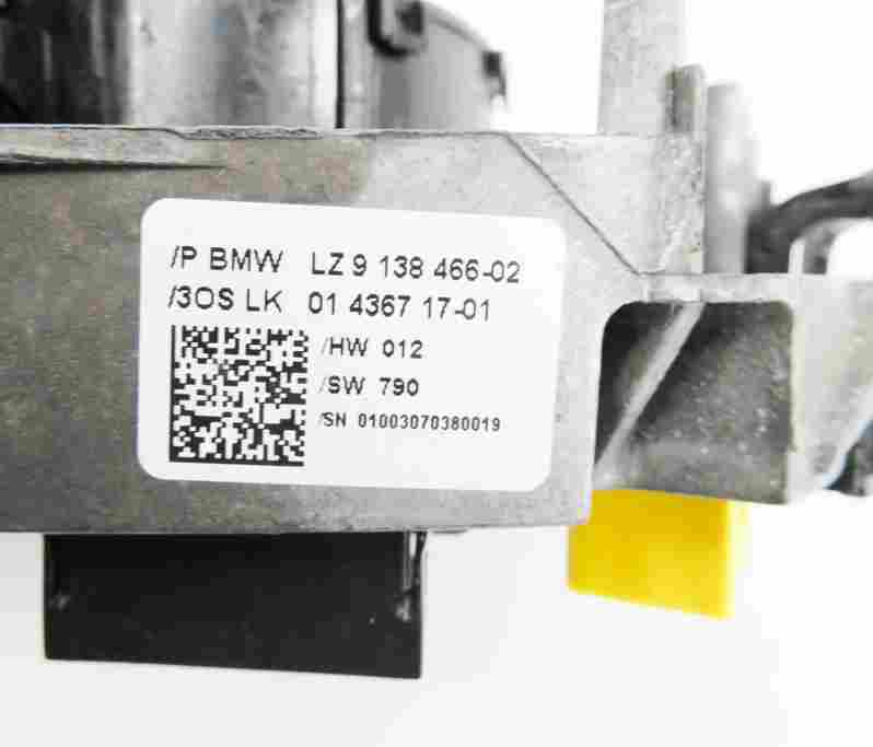 Thumbnail 8: 2007 BMW 750I E65 4.8L STEERING COLUMN WHEEL SRS CLOCKSPRING CLOCK SPRING