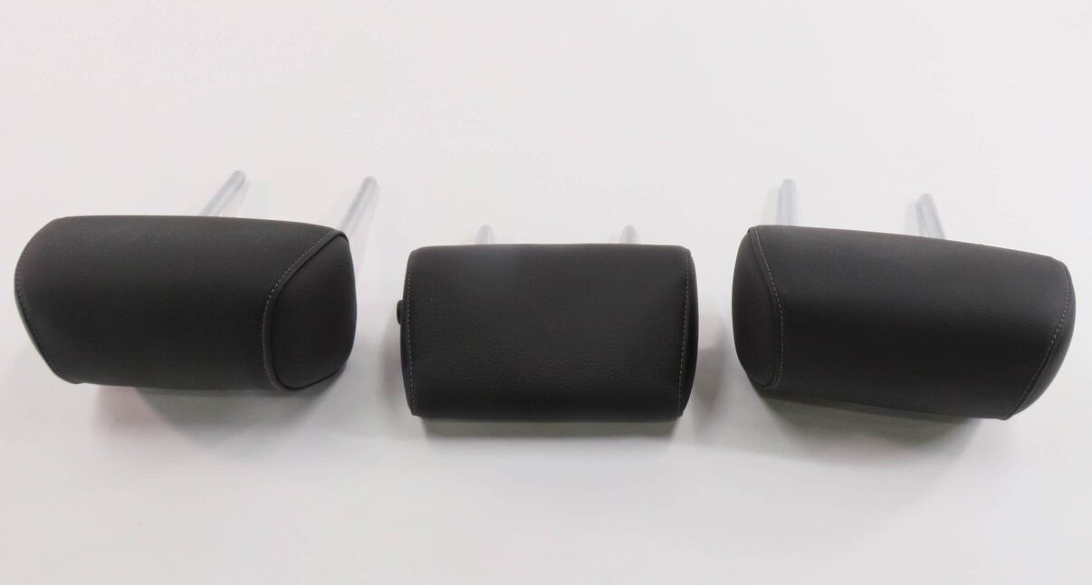 Thumbnail 5: 2011 BMW 335i (E90) REAR SEAT HEADREST SET-3 (BLACK LEATHER LCSW)