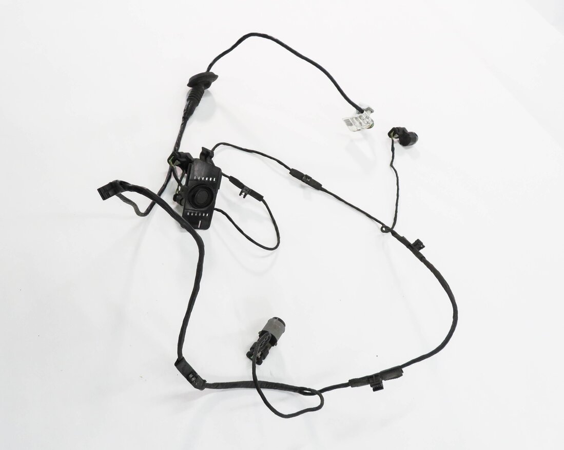 Thumbnail 4: 2007 BMW X5 (E70) REAR PDC PARK DISTANCE SENSOR SET w/ HARNESS (BLACK)