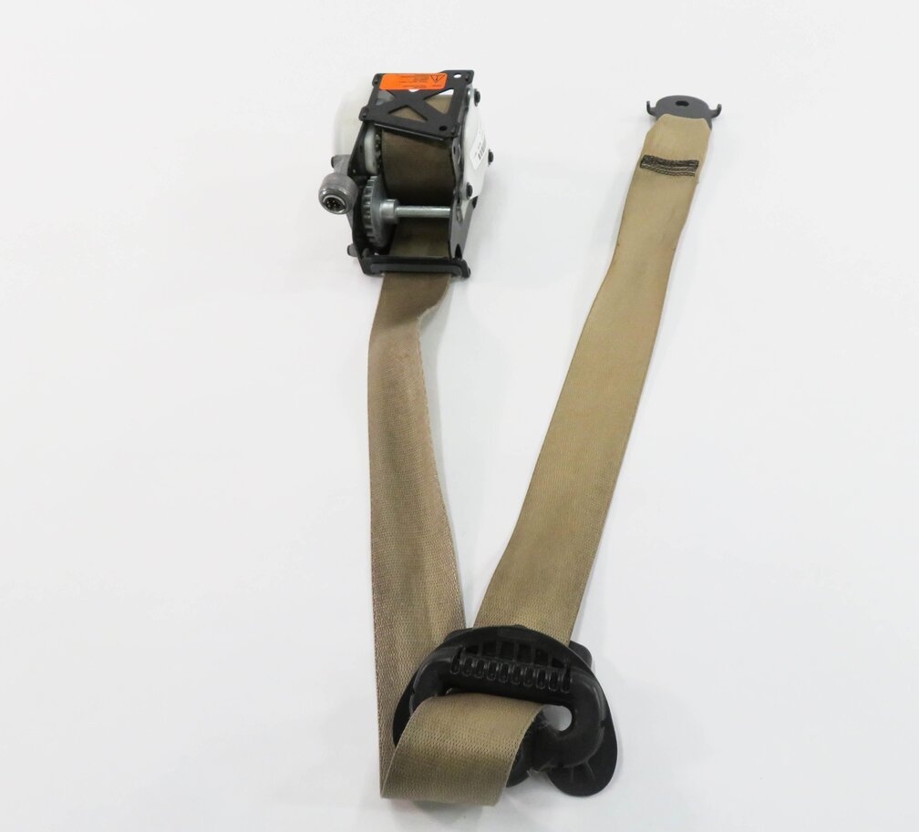 Thumbnail 2: 07-14 BMW X5 X6 X5M X6M (E70 E71) LEFT FRONT DRIVER SEATBELT RETRACTOR (BEIGE)
