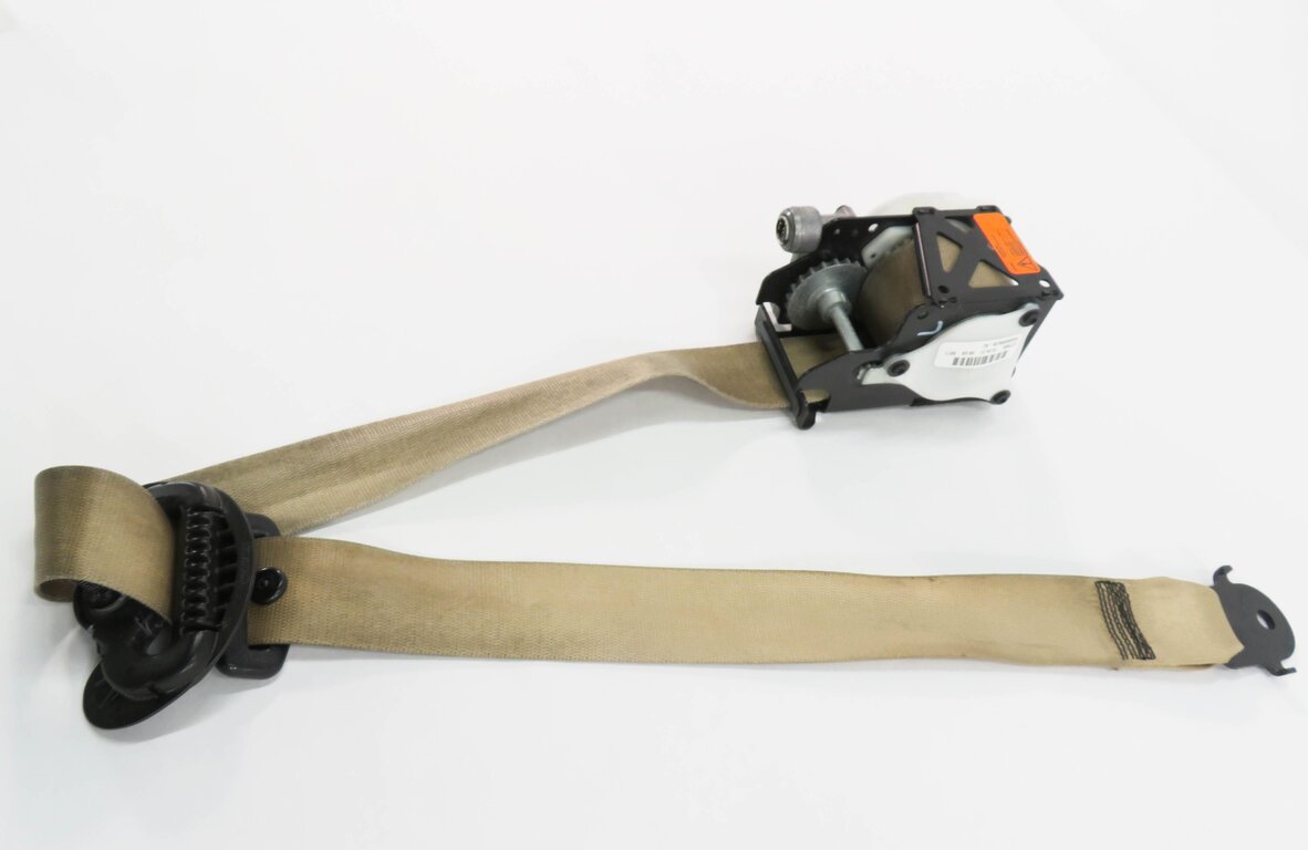 Thumbnail 3: 07-14 BMW X5 X6 X5M X6M (E70 E71) LEFT FRONT DRIVER SEATBELT RETRACTOR (BEIGE)