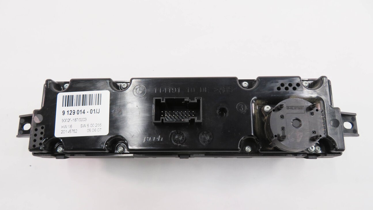Thumbnail 12: 2007-2013 BMW X5 (E70) REAR HEATER A/C CLIMATE TEMPERATURE CONTROL PANEL