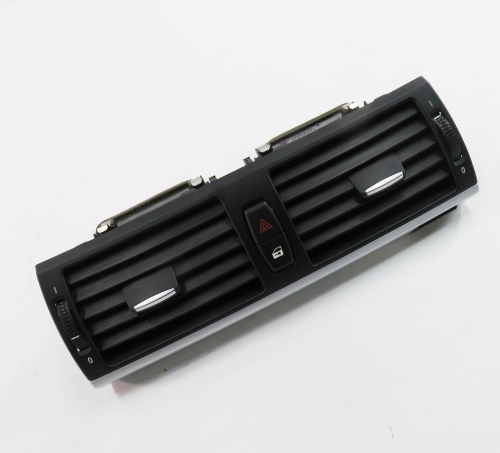 2007 BMW X5 (E70) CENTER DASH HEATER A/C AIR VENT w/ HAZARD & CENTRAL LOCK