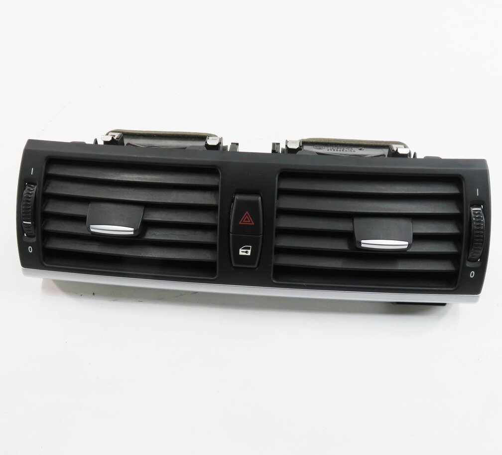 Thumbnail 2: 2007 BMW X5 (E70) CENTER DASH HEATER A/C AIR VENT w/ HAZARD & CENTRAL LOCK