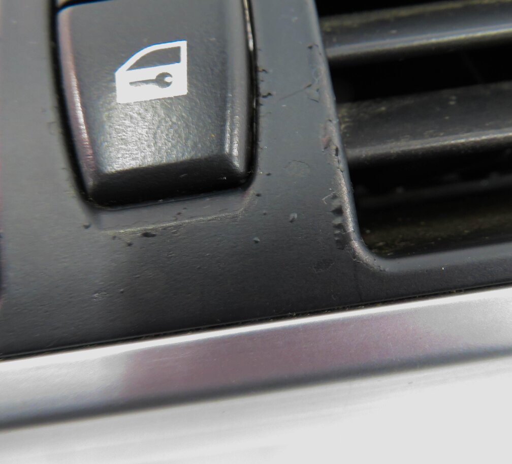 Thumbnail 9: 2007 BMW X5 (E70) CENTER DASH HEATER A/C AIR VENT w/ HAZARD & CENTRAL LOCK