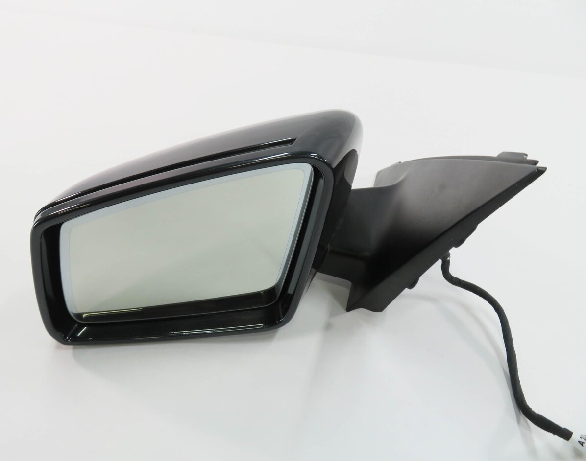 12-15 MERCEDES C250 C350 C63 (W204) LEFT - HEAT MEM DIM DOOR MIRROR (BLACK 183U)