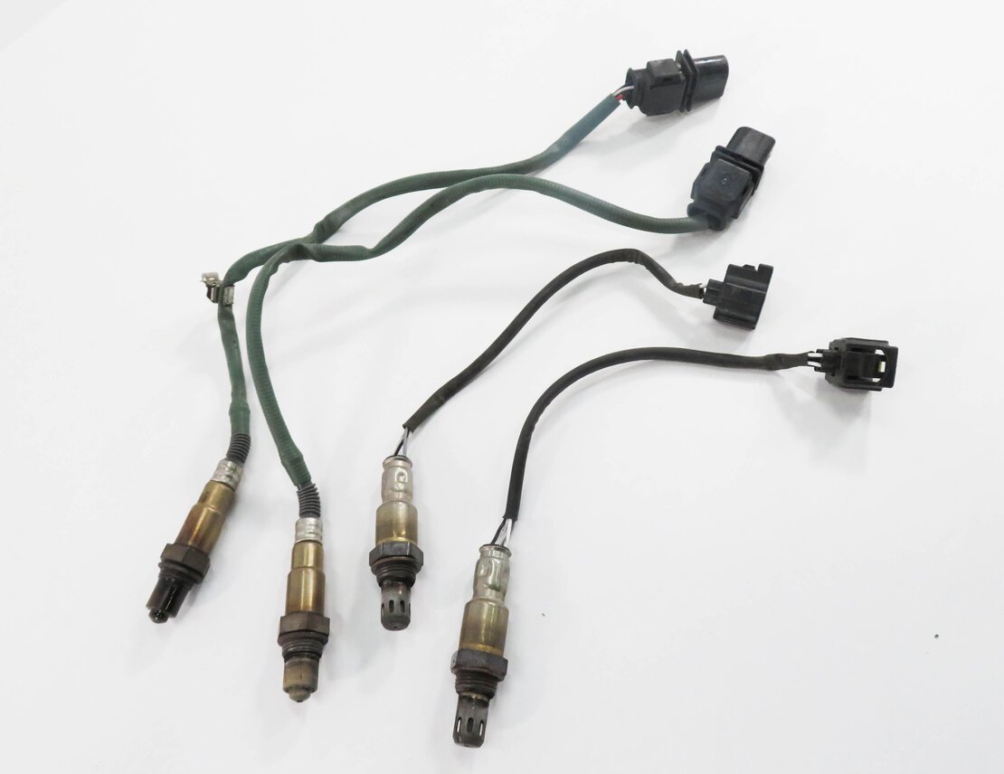 2012 MERCEDES C350 (C204) 3.5L M276 ENGINE - PRE / POST O2 OXYGEN SENSOR SET-4