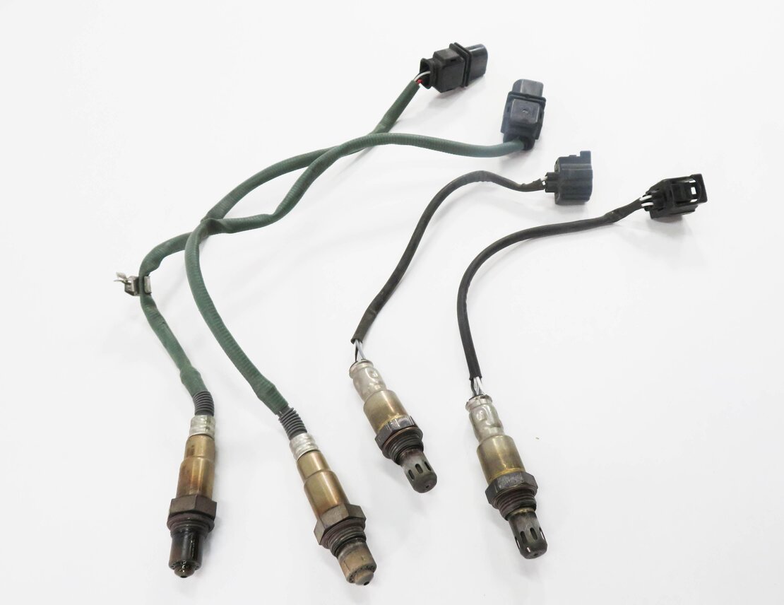 Thumbnail 3: 2012 MERCEDES C350 (C204) 3.5L M276 ENGINE - PRE / POST O2 OXYGEN SENSOR SET-4
