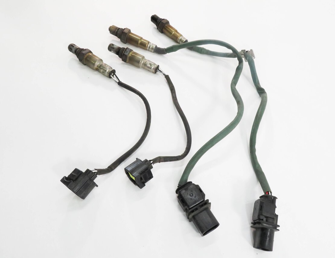 Thumbnail 4: 2012 MERCEDES C350 (C204) 3.5L M276 ENGINE - PRE / POST O2 OXYGEN SENSOR SET-4