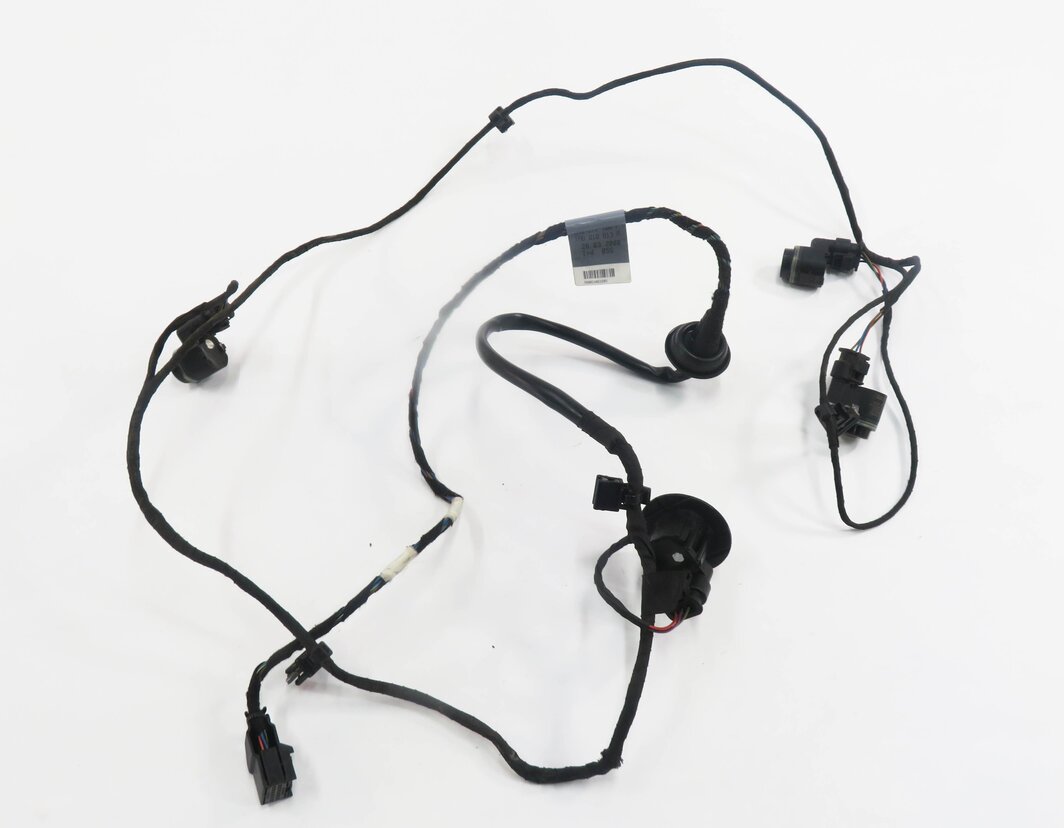 Thumbnail 2: 2010 AUDI A4 (B8 8K) REAR PDC PARK DISTANCE SENSOR SET w/ HARNESS (METEOR GRAY)