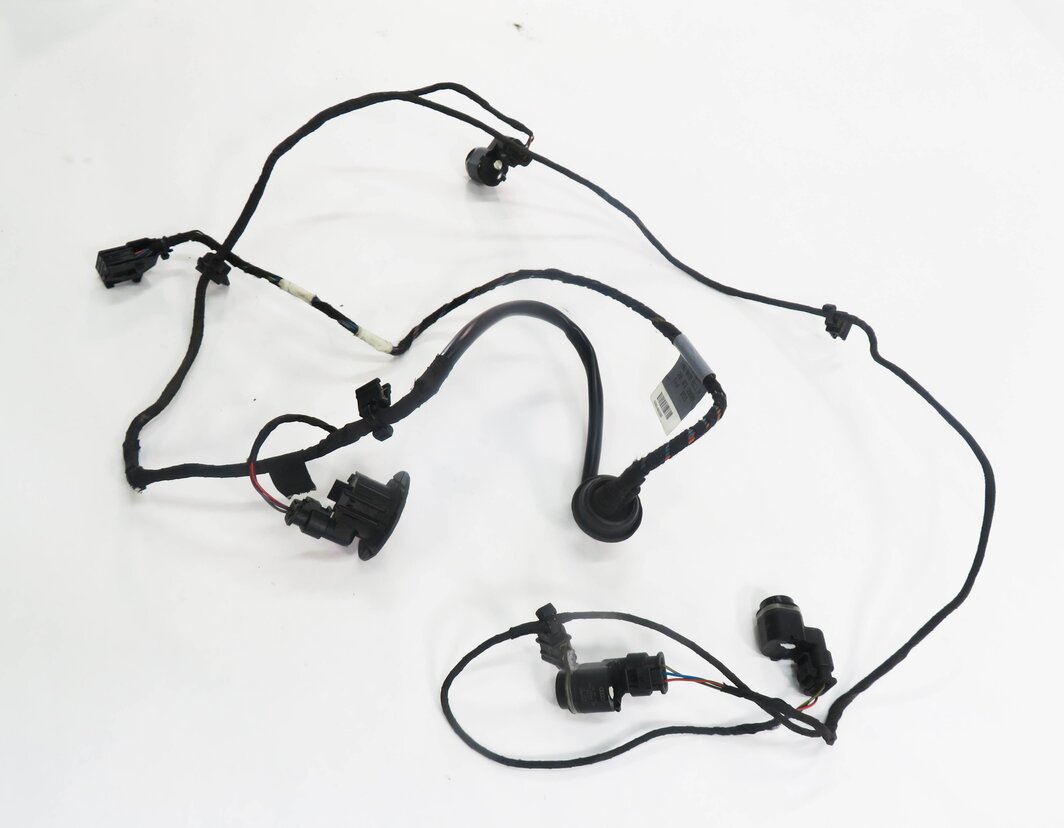 Thumbnail 4: 2010 AUDI A4 (B8 8K) REAR PDC PARK DISTANCE SENSOR SET w/ HARNESS (METEOR GRAY)