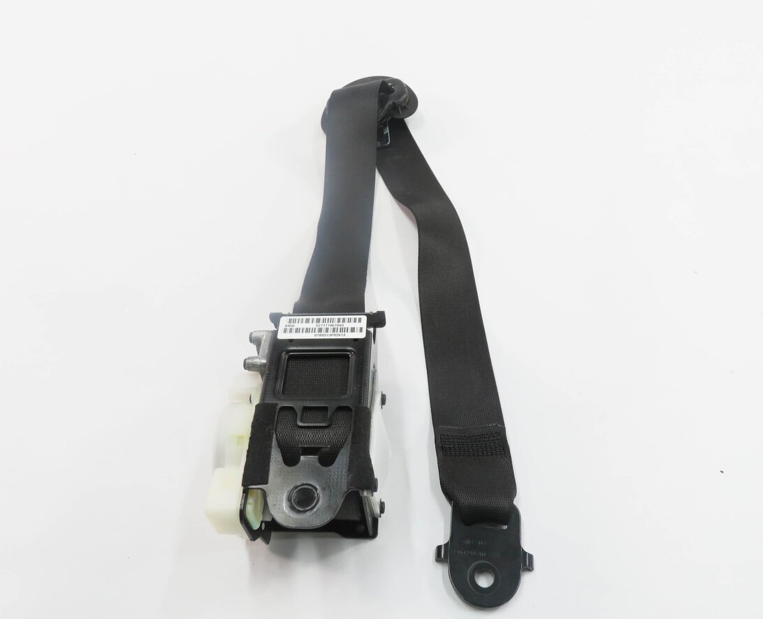 Thumbnail 5: 07-14 BMW X5 X6 X5M X6M (E70 E71) LEFT FRONT DRIVER SEATBELT RETRACTOR (BLACK)