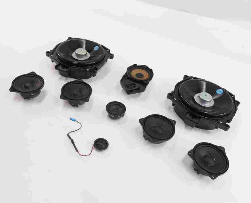 2007 BMW X5 (E70) TOP HiFi AUDIO SUBWOOFER SUB WOOFER  TWEETER SPEAKER SET-9