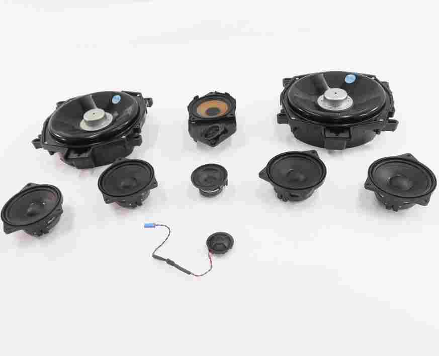 Thumbnail 2: 2007 BMW X5 (E70) TOP HiFi AUDIO SUBWOOFER SUB WOOFER  TWEETER SPEAKER SET-9