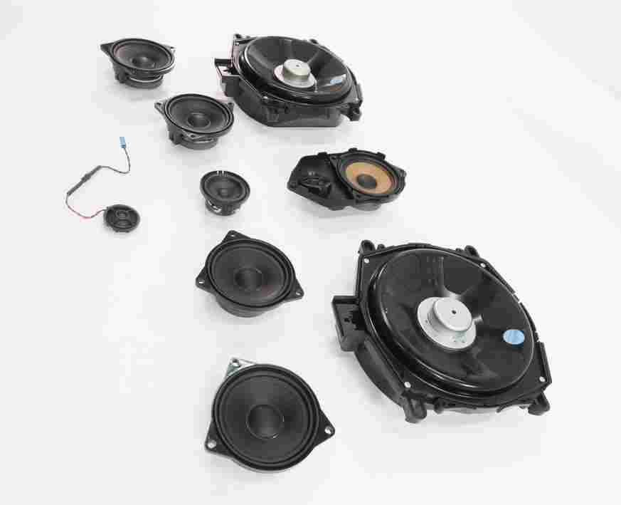 Thumbnail 3: 2007 BMW X5 (E70) TOP HiFi AUDIO SUBWOOFER SUB WOOFER  TWEETER SPEAKER SET-9