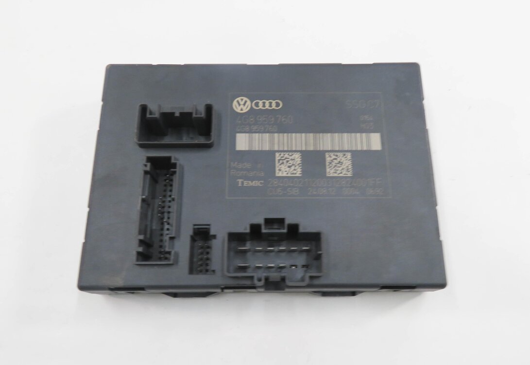 Thumbnail 2: 2013 AUDI A7 (C7 4G8) LEFT FRONT DRIVER SEAT BACKREST CONTROL MODULE