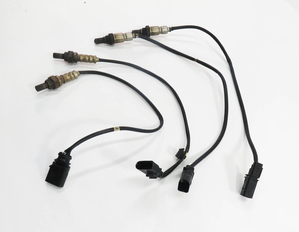 Thumbnail 3: 2013 AUDI A7 (C7 4G8) 3.0L CGXB SUPERCHARGED ENGINE O2 OXYGEN SENSOR SET-4