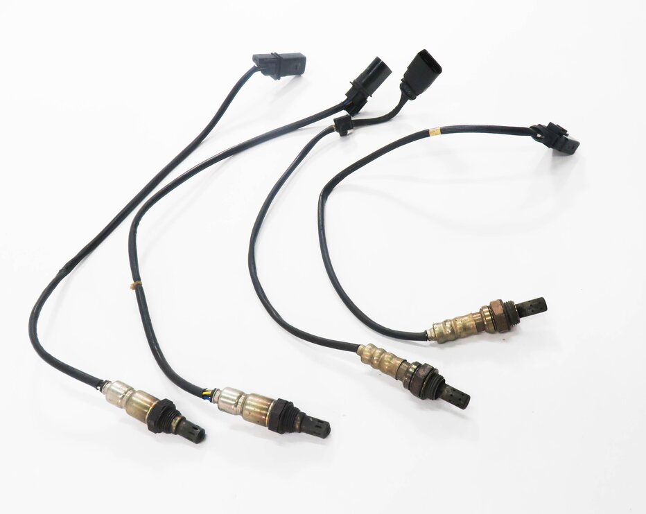 Thumbnail 4: 2013 AUDI A7 (C7 4G8) 3.0L CGXB SUPERCHARGED ENGINE O2 OXYGEN SENSOR SET-4