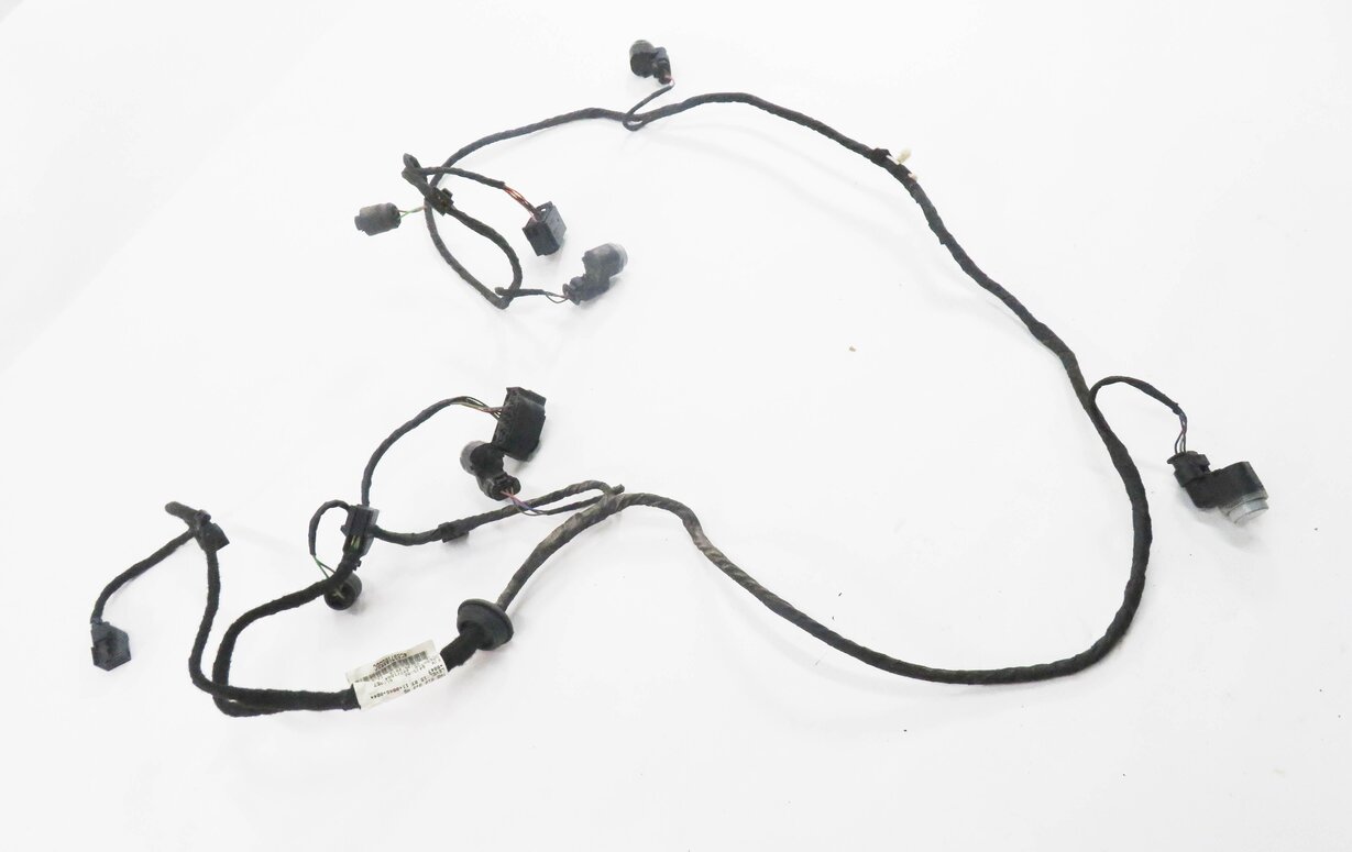 Thumbnail 3: 2013 AUDI A7 (C7 4G8) REAR PDC PARK DISTANCE SENSOR SET-4 w/ HARNESS (SILVER)