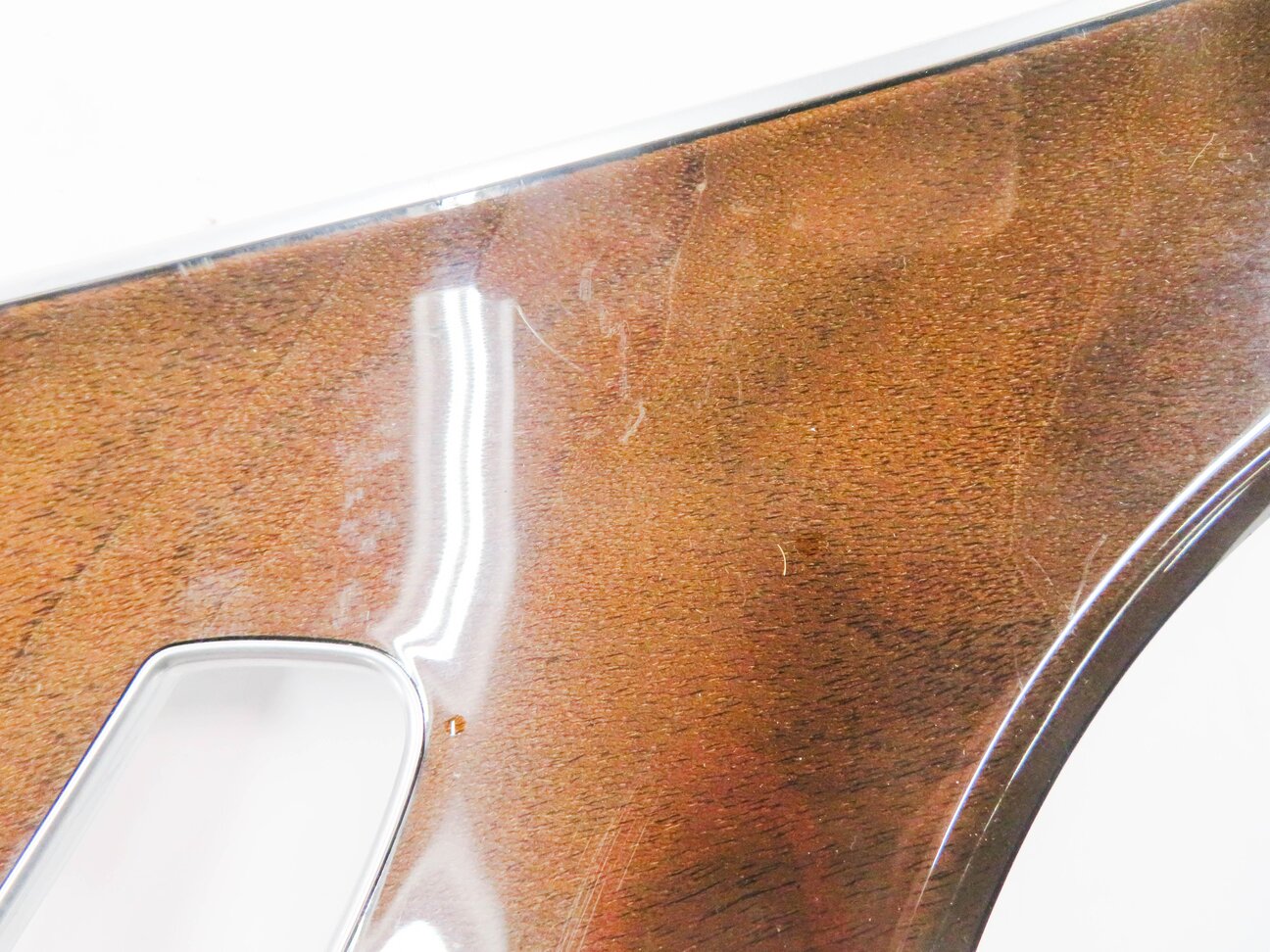 Thumbnail 6: 2013 AUDI A7 (C7 4G8) DASH DOOR CONSOLE (BURR WALNUT BROWN) WOOD GRAIN TRIM SET