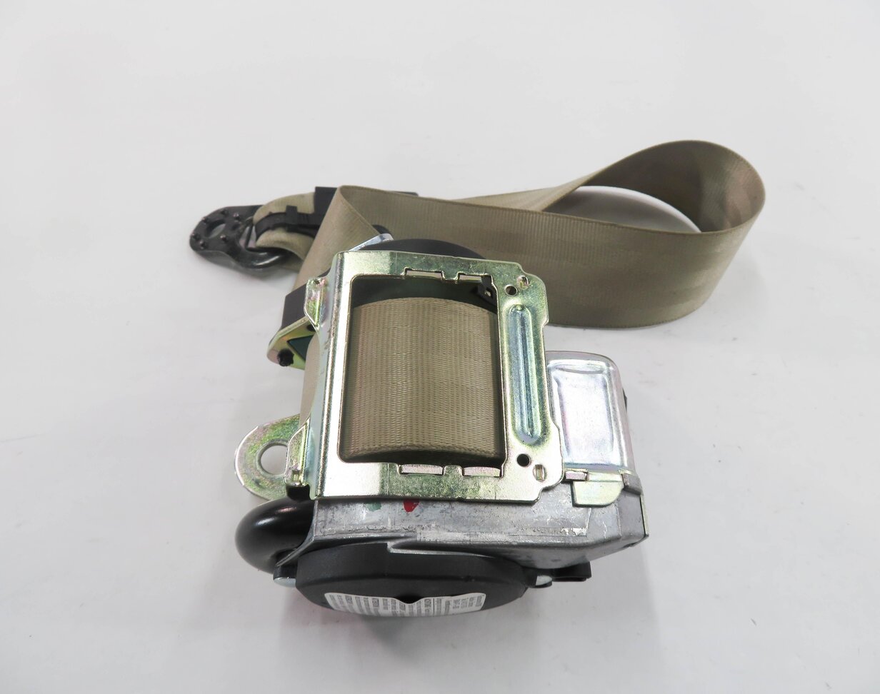 Thumbnail 3: 2011 AUDI Q7 (4L) REAR 2nd SECOND ROW SEAT - LEFT SEATBELT RETRACTOR (BEIGE)