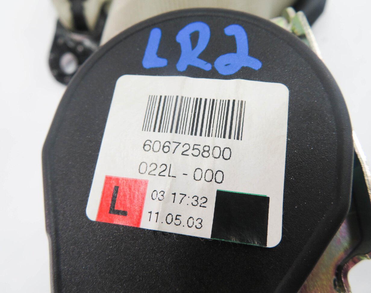 Thumbnail 6: 2011 AUDI Q7 (4L) REAR 2nd SECOND ROW SEAT - LEFT SEATBELT RETRACTOR (BEIGE)