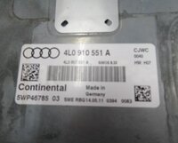 Thumbnail 7: 2011 AUDI Q7 (4L) 3.0L SUPERCHARGED ENGINE ECM BCM IMMOBILIZER MODULE KEY SET-9