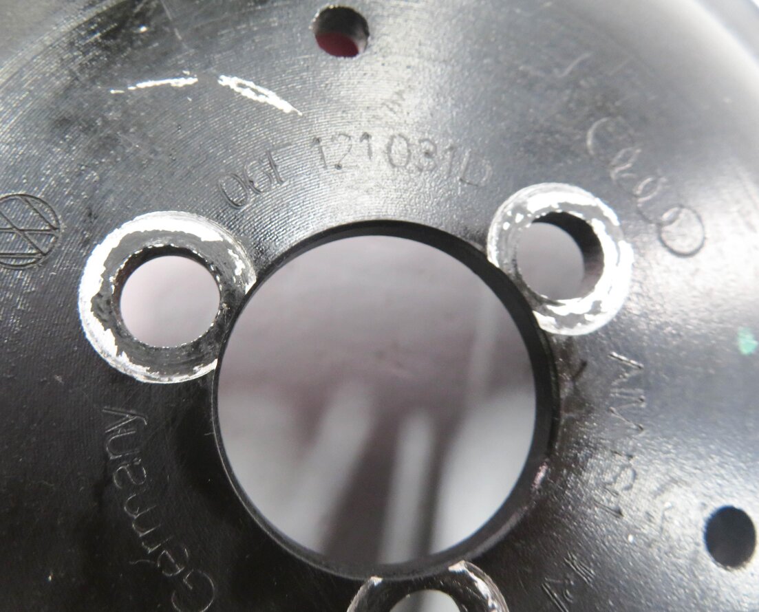 Thumbnail 7: 2011 AUDI Q7 (4L) 3.0L CJWB SUPERCHARGED ENGINE - WATER PUMP PULLEY