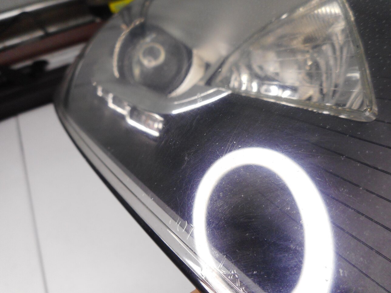 Thumbnail 9: 10-15 AUDI Q7 (4L) RIGHT PASSENGER XENON HID SELF ADJUST HEADLIGHT LIGHT LAMP