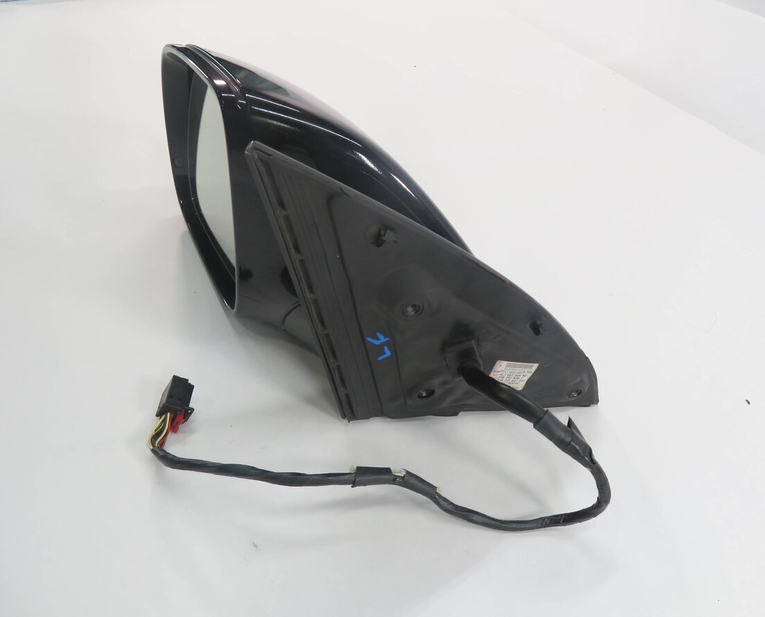 Thumbnail 3: 2010-2012 AUDI Q7 (4L) LEFT P-FOLD AUTODIM MEMORY DOOR MIRROR (DEEP BLACK 2T)