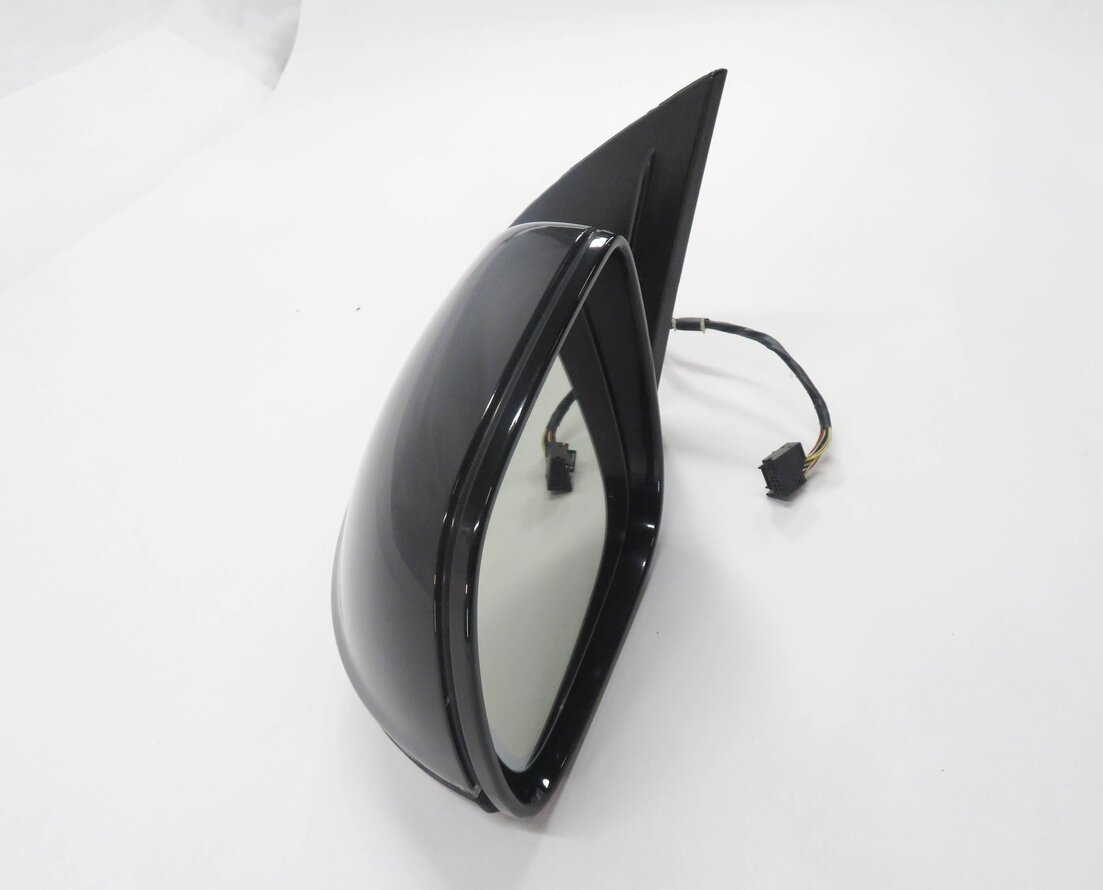 Thumbnail 4: 2010-2012 AUDI Q7 (4L) LEFT P-FOLD AUTODIM MEMORY DOOR MIRROR (DEEP BLACK 2T)