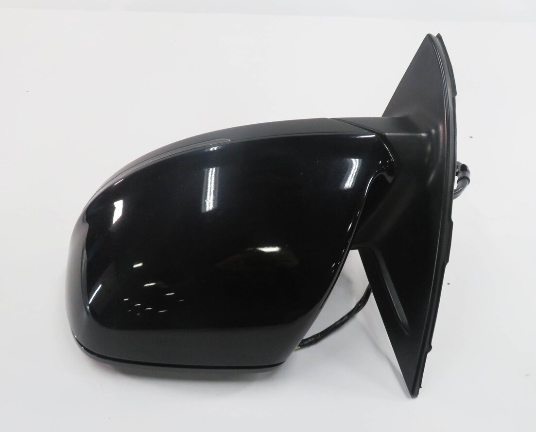 Thumbnail 7: 2010-2012 AUDI Q7 (4L) LEFT P-FOLD AUTODIM MEMORY DOOR MIRROR (DEEP BLACK 2T)