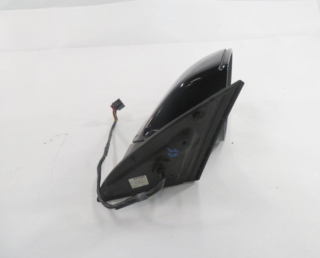 Thumbnail 3: 2010-2012 AUDI Q7 (4L) RIGHT P-FOLD AUTODIM MEMORY DOOR MIRROR (DEEP BLACK 2T)
