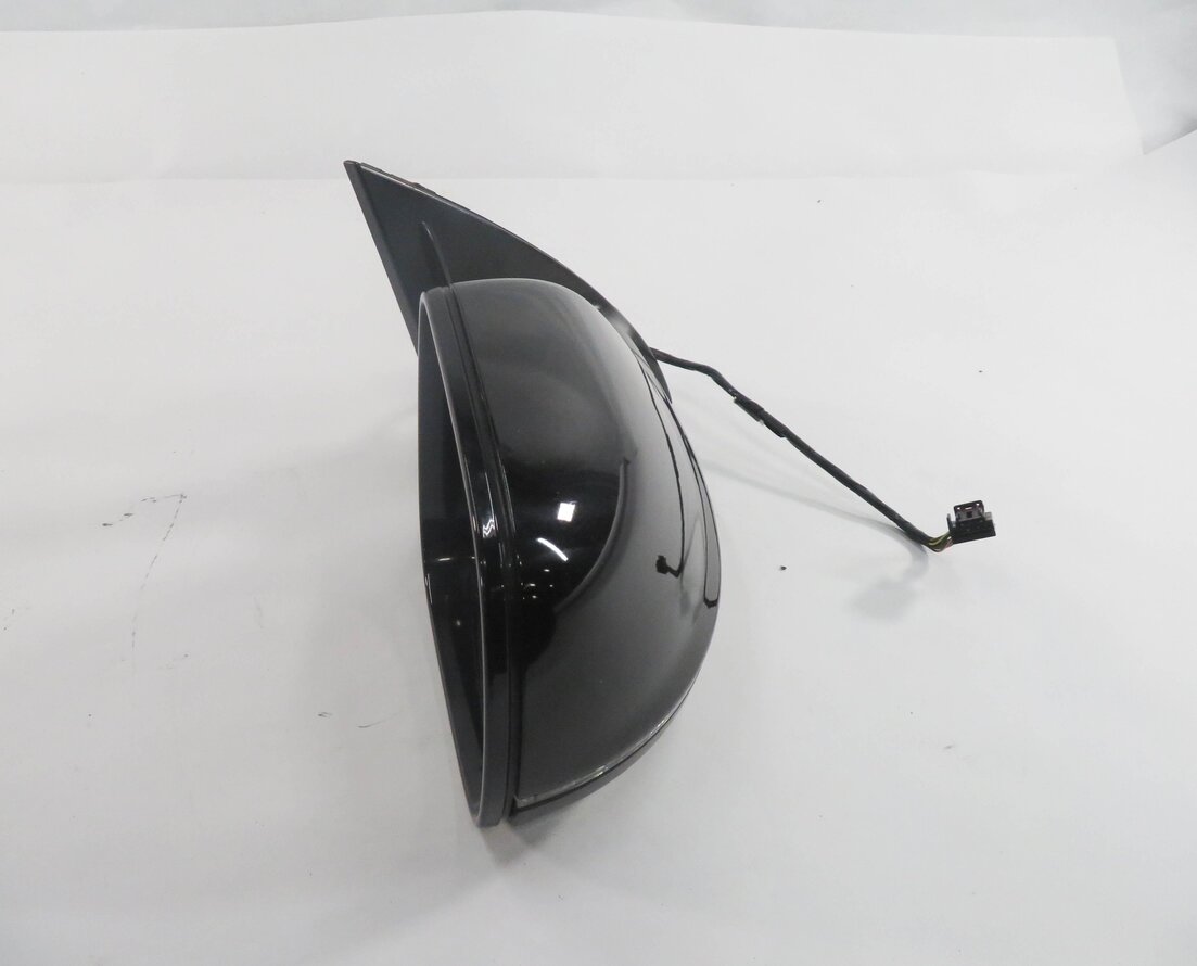 Thumbnail 4: 2010-2012 AUDI Q7 (4L) RIGHT P-FOLD AUTODIM MEMORY DOOR MIRROR (DEEP BLACK 2T)