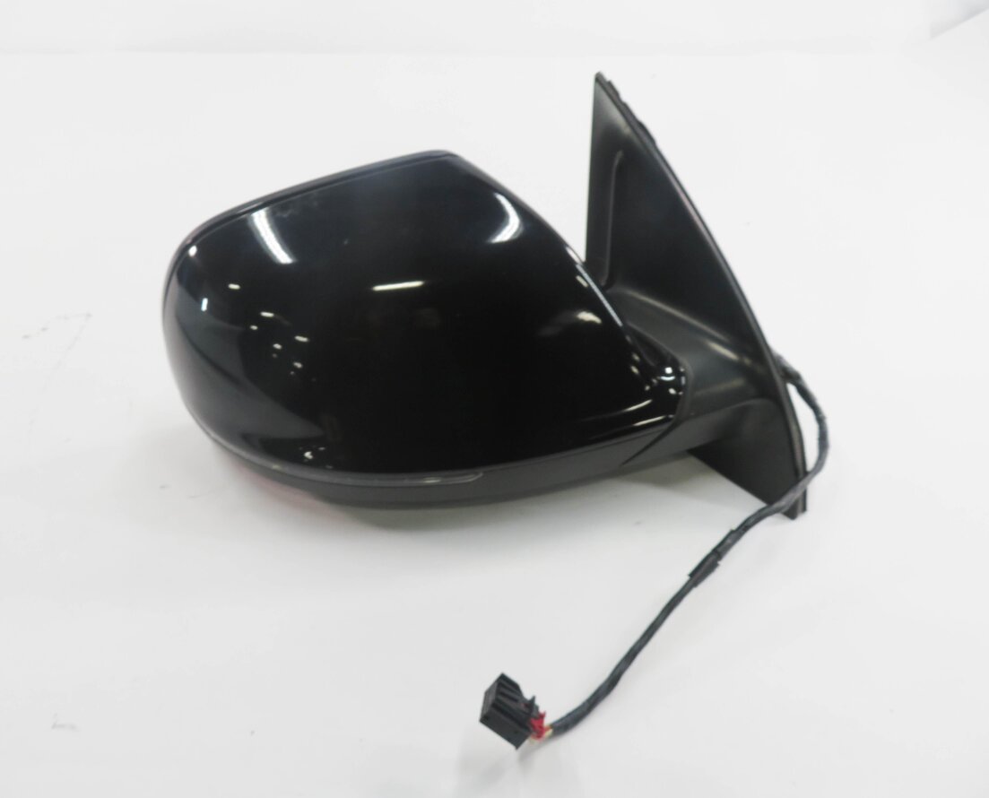 Thumbnail 5: 2010-2012 AUDI Q7 (4L) RIGHT P-FOLD AUTODIM MEMORY DOOR MIRROR (DEEP BLACK 2T)