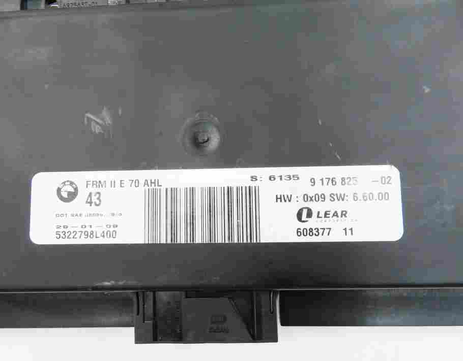 Thumbnail 8: 2007-2014 BMW X5 X5M X6 X6M (E70 E71) FRM II - AHL BCM BODY LIGHT CONTROL MODULE