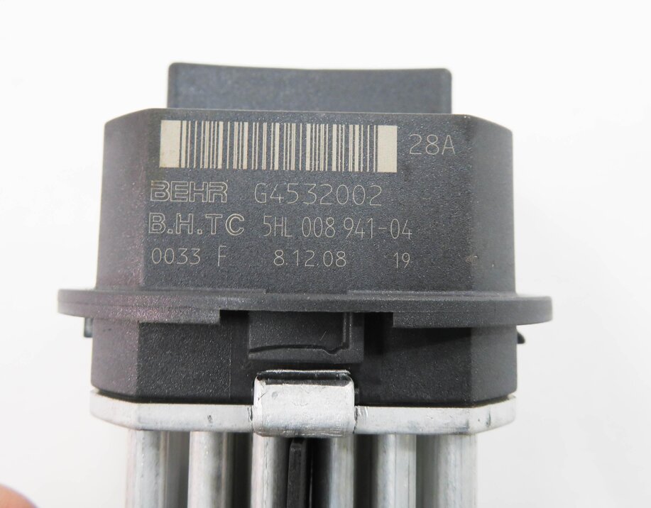 Thumbnail 7: 2009 BMW X5 (E70) REAR HEATER A/C BLOWER FAN MOTOR SPEED RESISTOR
