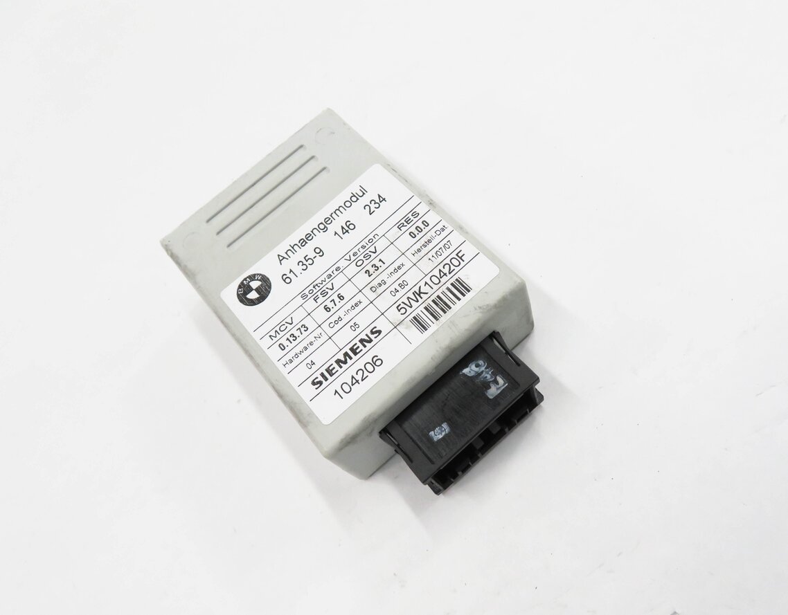 2007-2009 BMW 128i 135i 328i 335i 525i 535i 550i 750i M5 X5 X6 TOW TOWING MODULE