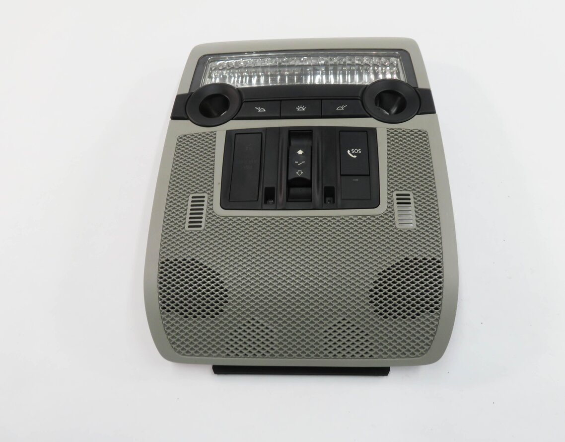 Thumbnail 6: 2009 BMW X5 (E70) FRONT DOME LIGHT MAP READING COURTESY LIGHT LAMP (GRAY)