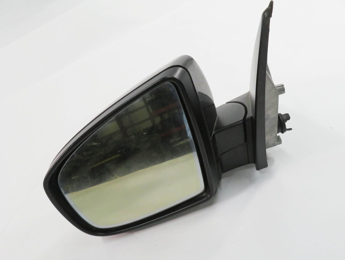 2007-2013 BMW X5 (E70) LEFT DRIVER P-FOLD AUTO DIM HEATED DOOR MIRROR (BLACK)