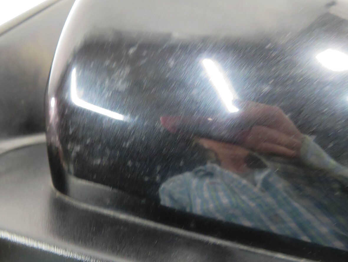 Thumbnail 10: 2007-2013 BMW X5 (E70) LEFT DRIVER P-FOLD AUTO DIM HEATED DOOR MIRROR (BLACK)