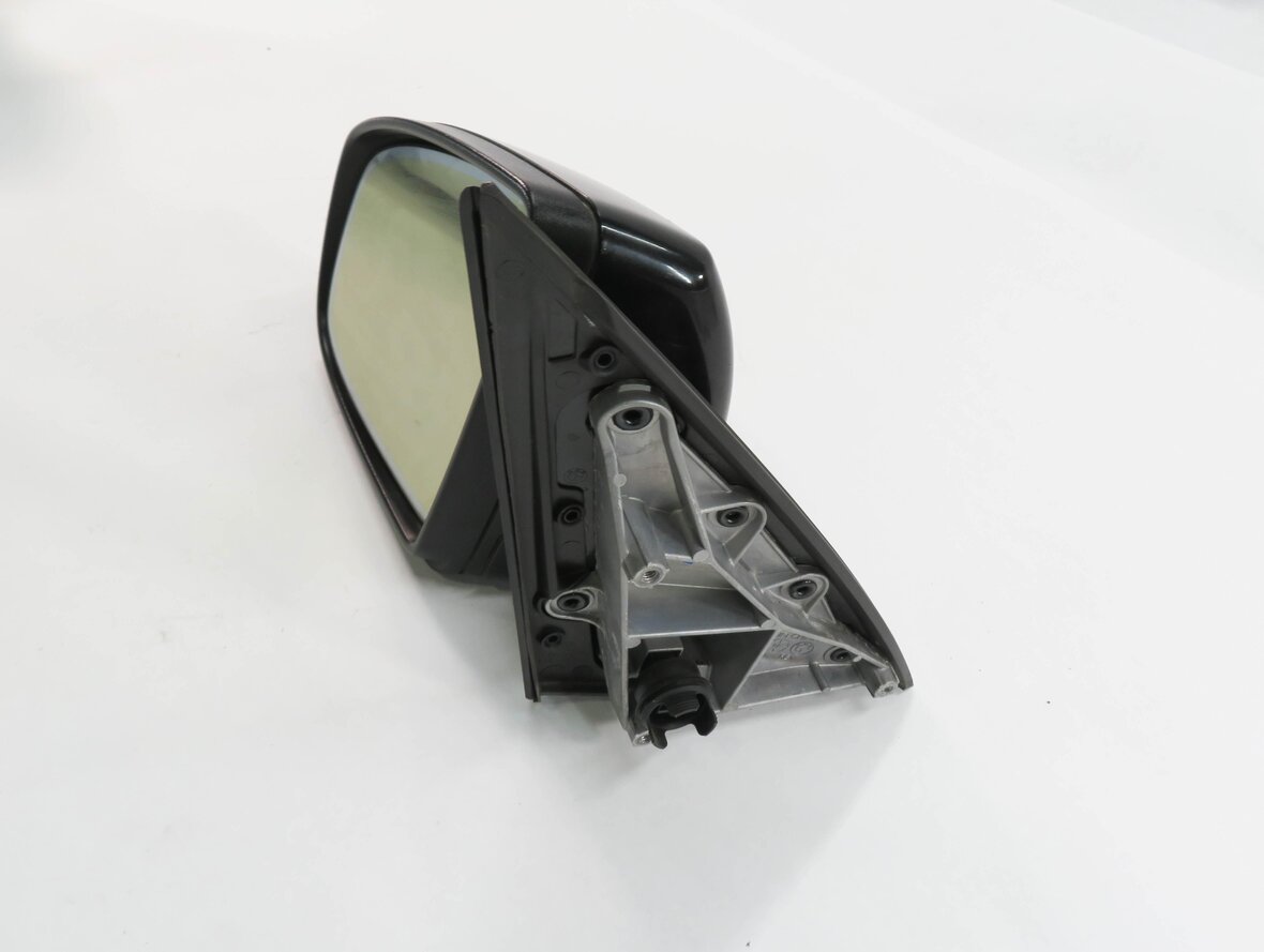 Thumbnail 3: 2007-2013 BMW X5 (E70) LEFT DRIVER P-FOLD AUTO DIM HEATED DOOR MIRROR (BLACK)