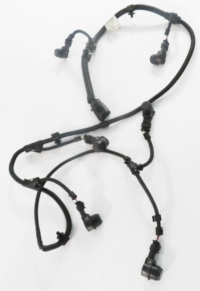 Thumbnail 3: 2008 PORSCHE CAYENNE (957) REAR PDC PARK DISTANCE SENSOR SET w/ HARNESS (BLACK)