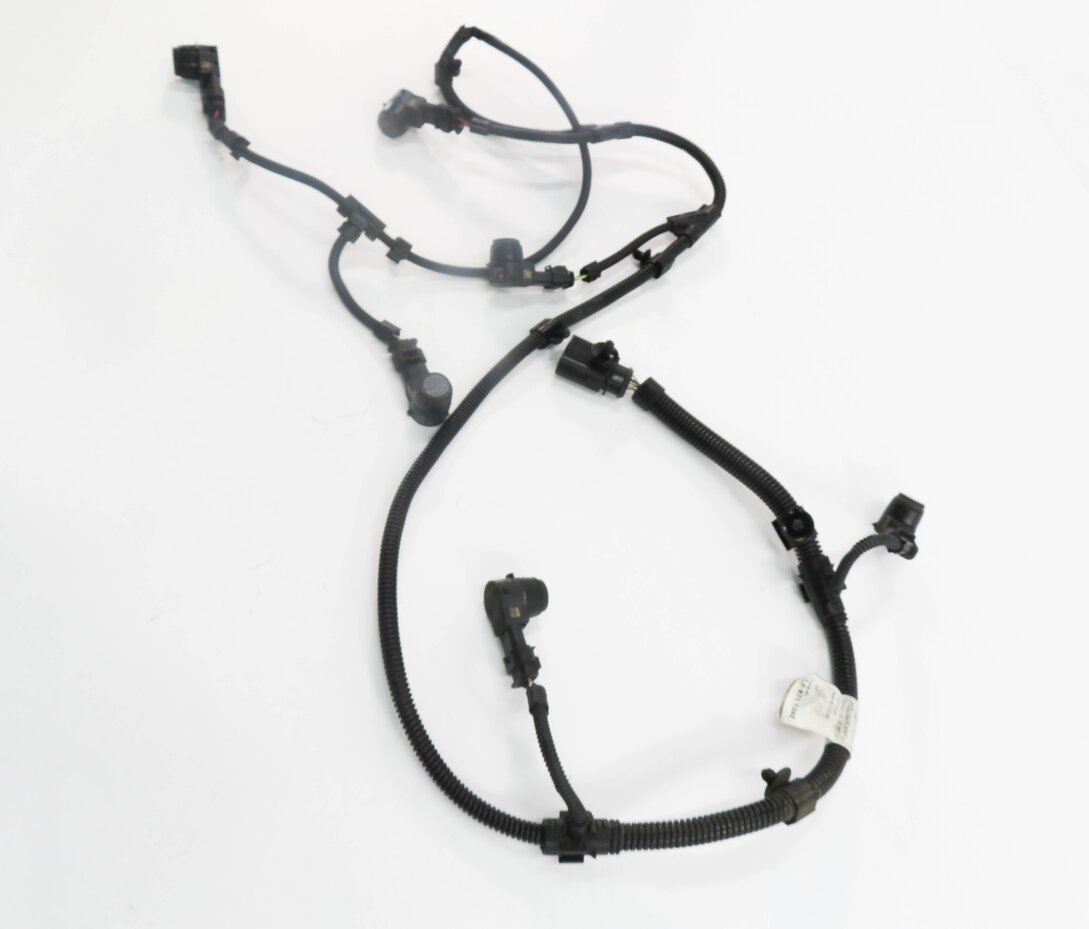 Thumbnail 4: 2008 PORSCHE CAYENNE (957) REAR PDC PARK DISTANCE SENSOR SET w/ HARNESS (BLACK)
