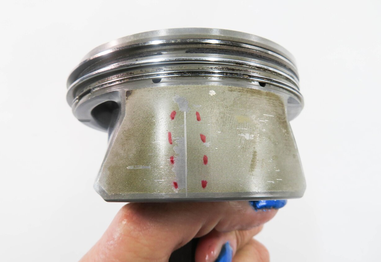 Thumbnail 8: 08-14 CAYENNE PANAMERA (957 958 970 G1) 4.8L M48 ENGINE - RIGHT PISTON w/ ROD